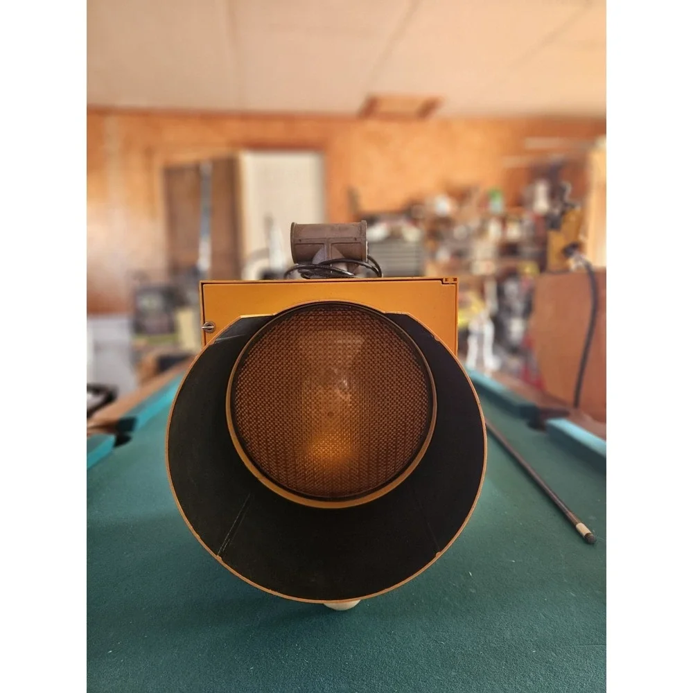 Durasig Yellow Traffic Signal Light - Mancave Decor